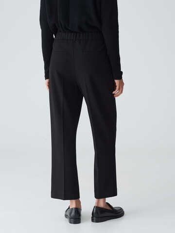 OPUS Regular Pleated Pants 'Morella' in Black