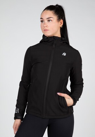 Gorilla Wear Sweat jacket 'Mina' in Black: front