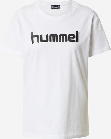 Hummel T-shirt i vit: framsida