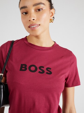 Tricou 'Elogo_5' de la BOSS pe roșu