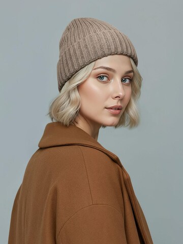 Neverless Mütze 'Model 36934'‌‌‌ in Beige
