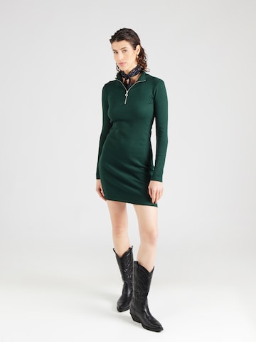 ABOUT YOU - Vestido de punto 'Edda' en verde: frente