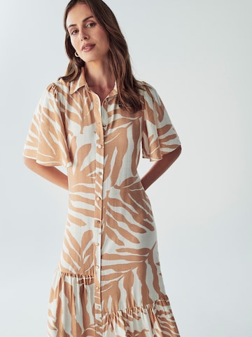 Willa Blousejurk 'Bea' in Beige