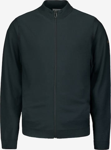 Vestes en maille No Excess en bleu : devant