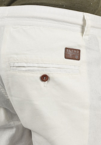 BLEND Regular Pants 'Lias' in White