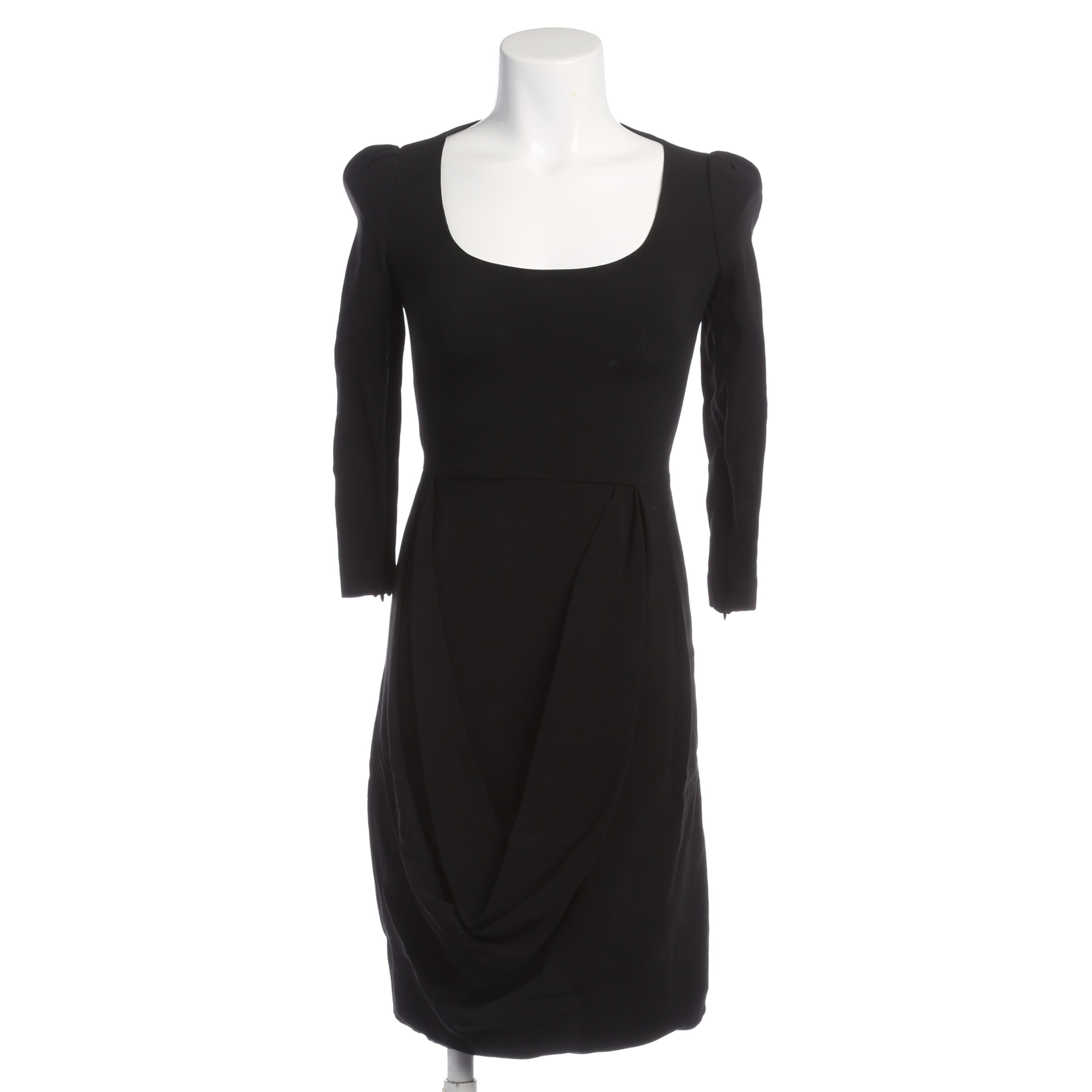 PRADA Kleid XS in Schwarz: Vorderseite