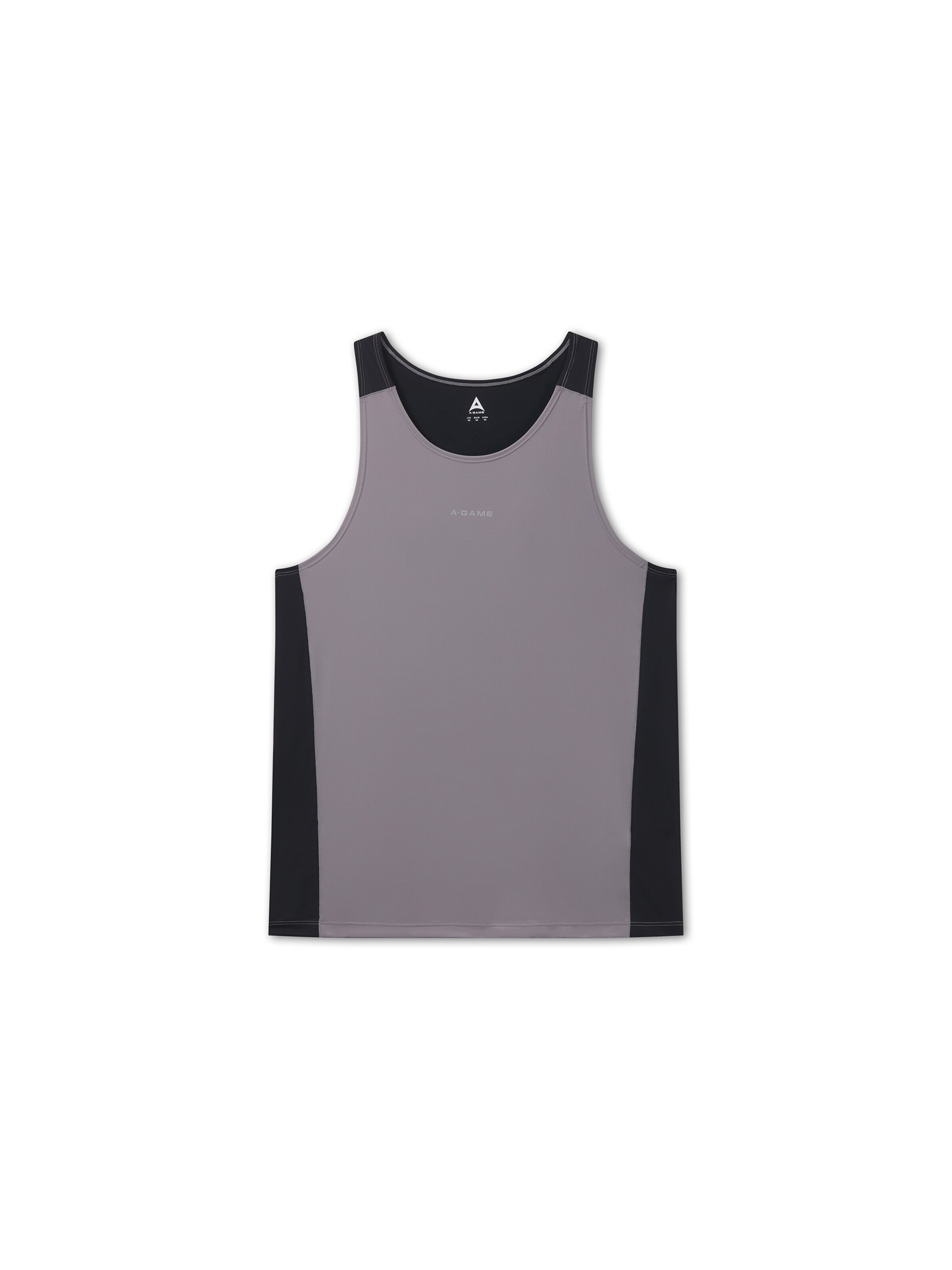 Gilet sportivo di A-Game in grigio: frontale