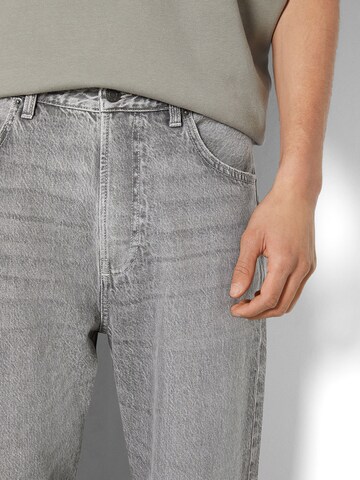 Bershka Loosefit Jeans in Grau