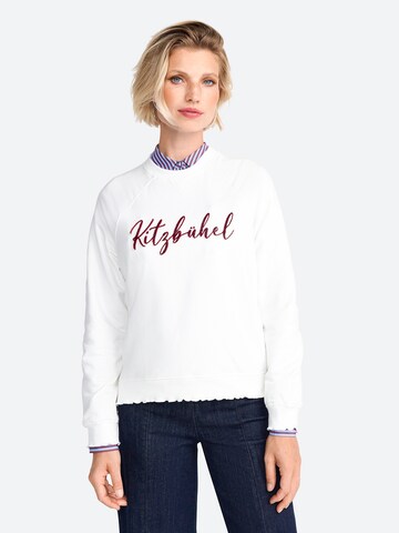 Rich & Royal Sweatshirt in Weiß: Vorderseite