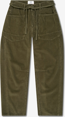 Pantalon chino 'MADIE' Le Temps Des Cerises en vert : devant