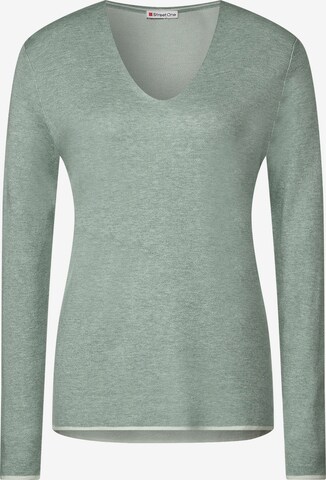 STREET ONE Sweater in Green: front