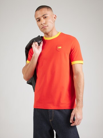 BOSS - Camiseta 'Lux' en rojo: frente