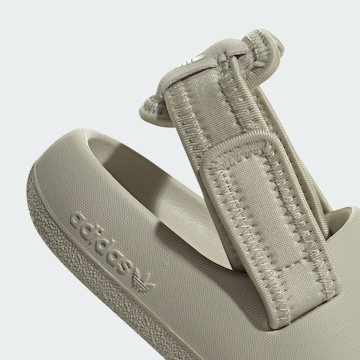 Pantofi deschiși 'Adifom Adilette' de la ADIDAS ORIGINALS pe bej