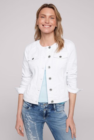 Soccx Between-Season Jacket 'JE:SSY' in White