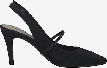 TAMARIS Slingpumps in Zwart