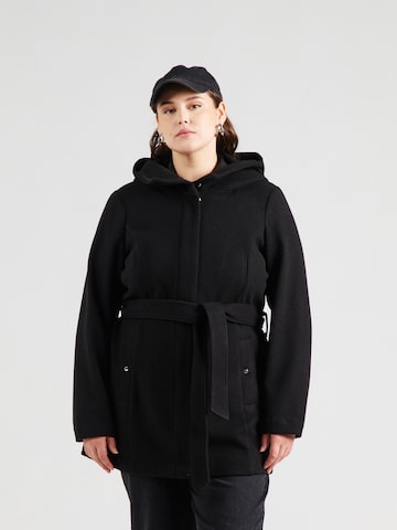 Vero Moda Curve Φθινοπωρινό και ανοιξιάτικο μπουφάν σε μαύρο: μπροστά
