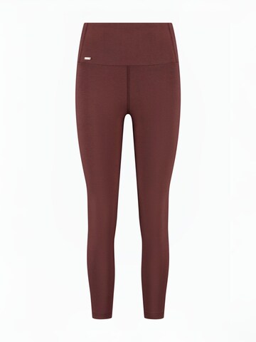 Urban Goddess Yoga & Activewear Slim fit Leggings 'Surya 7/8 Yoga & Pilates' in Brown: front