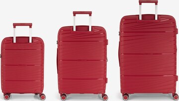 Gabol Suitcase Set 'Kiba' in Red