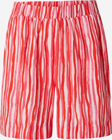 PIECES Regular Housut 'PCKAIANA' värissä valkoinen: etupuoli