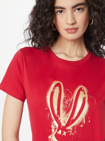 ARMANI EXCHANGE T-Shirt in Rot