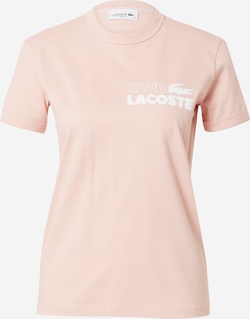 Maglietta di LACOSTE in rosa: frontale