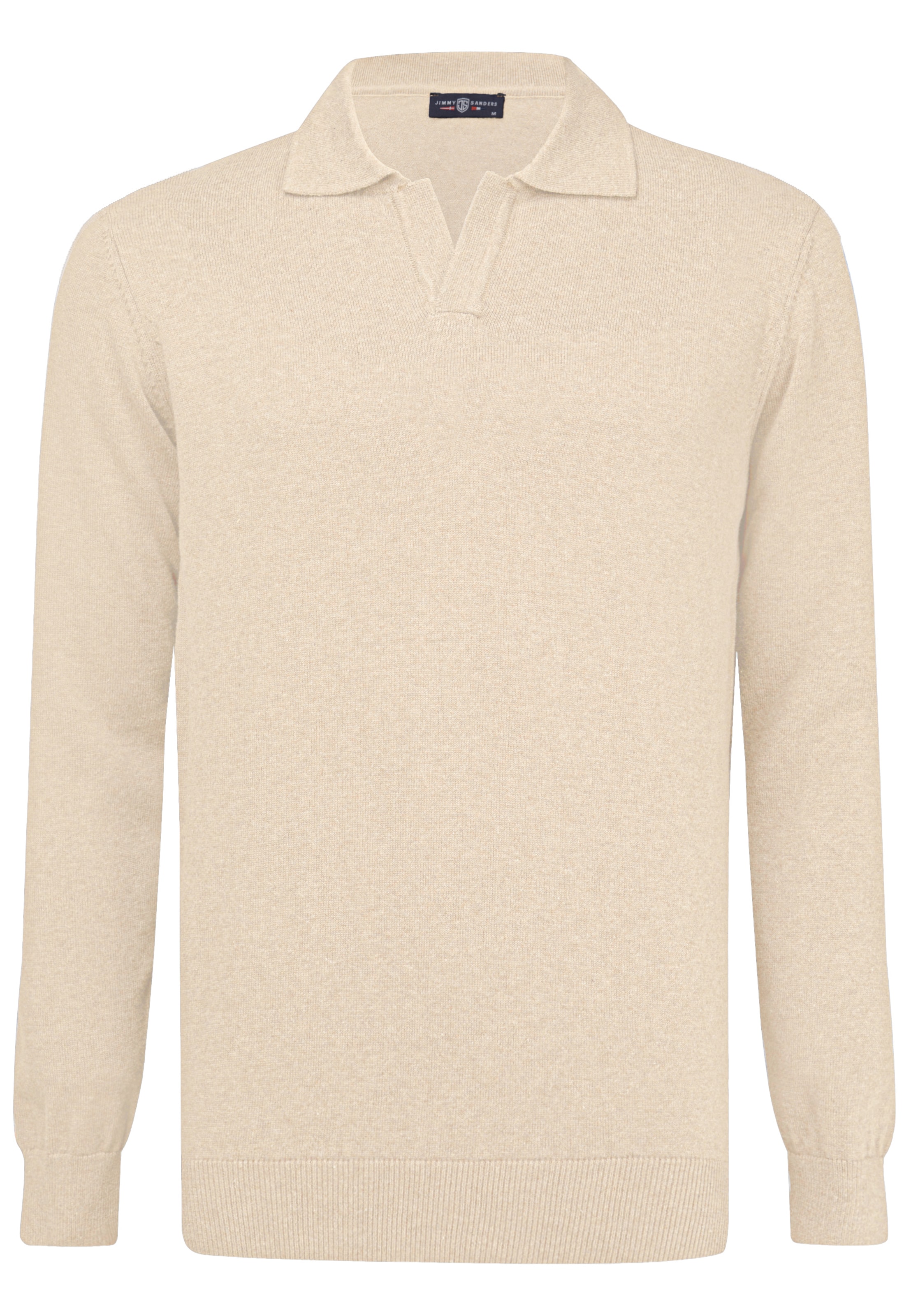 Pull-over Jimmy Sanders en beige : devant