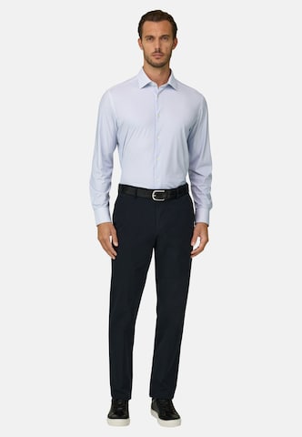Boggi Milano Slimfit Chino in Blauw