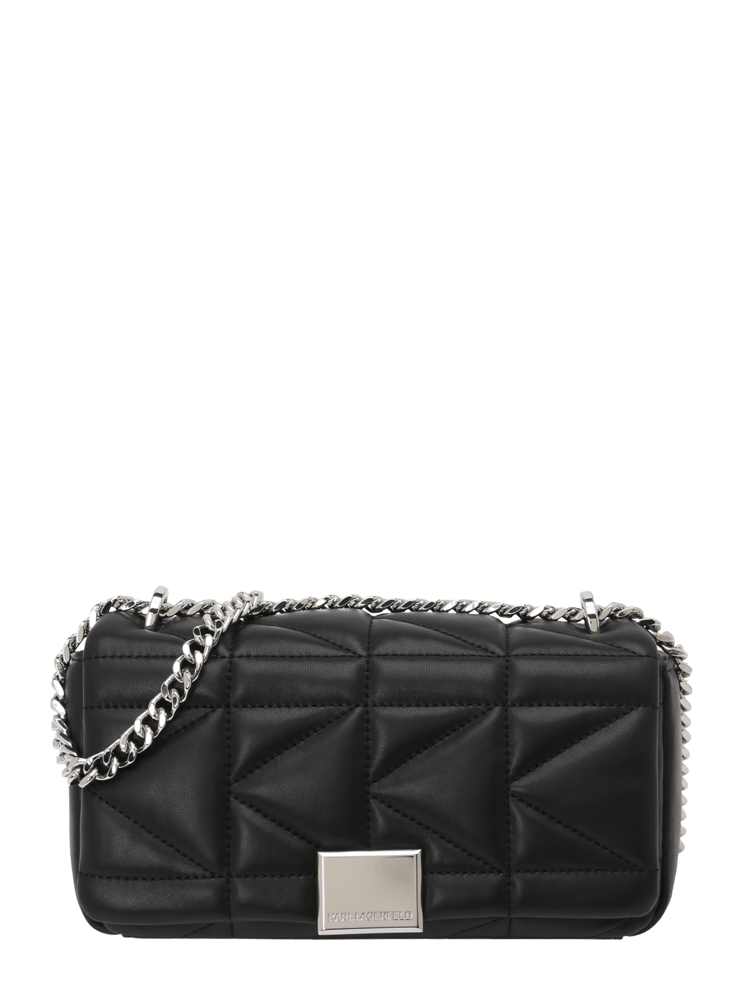Karl Lagerfeld Taška přes rameno – černá: přední strana
