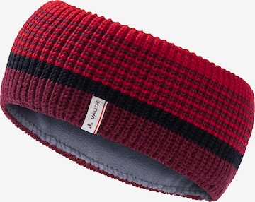 VAUDE Athletic Headband 'Melbu Headband IV ' in Red: front