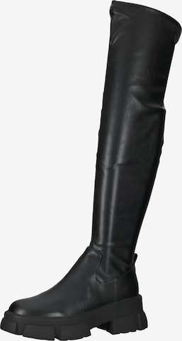 Overknee di STEVE MADDEN in nero: frontale