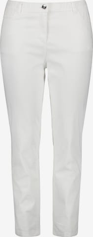 SAMOON Regular Jeans in Wit: voorkant