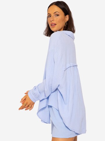 SASSYCLASSY Bluse in Blau