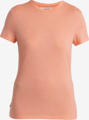 ICEBREAKER - Camiseta funcional 'Tech Lite III' en naranja: frente