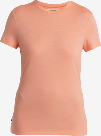 ICEBREAKER Performance shirt 'Tech Lite III' in Orange: front
