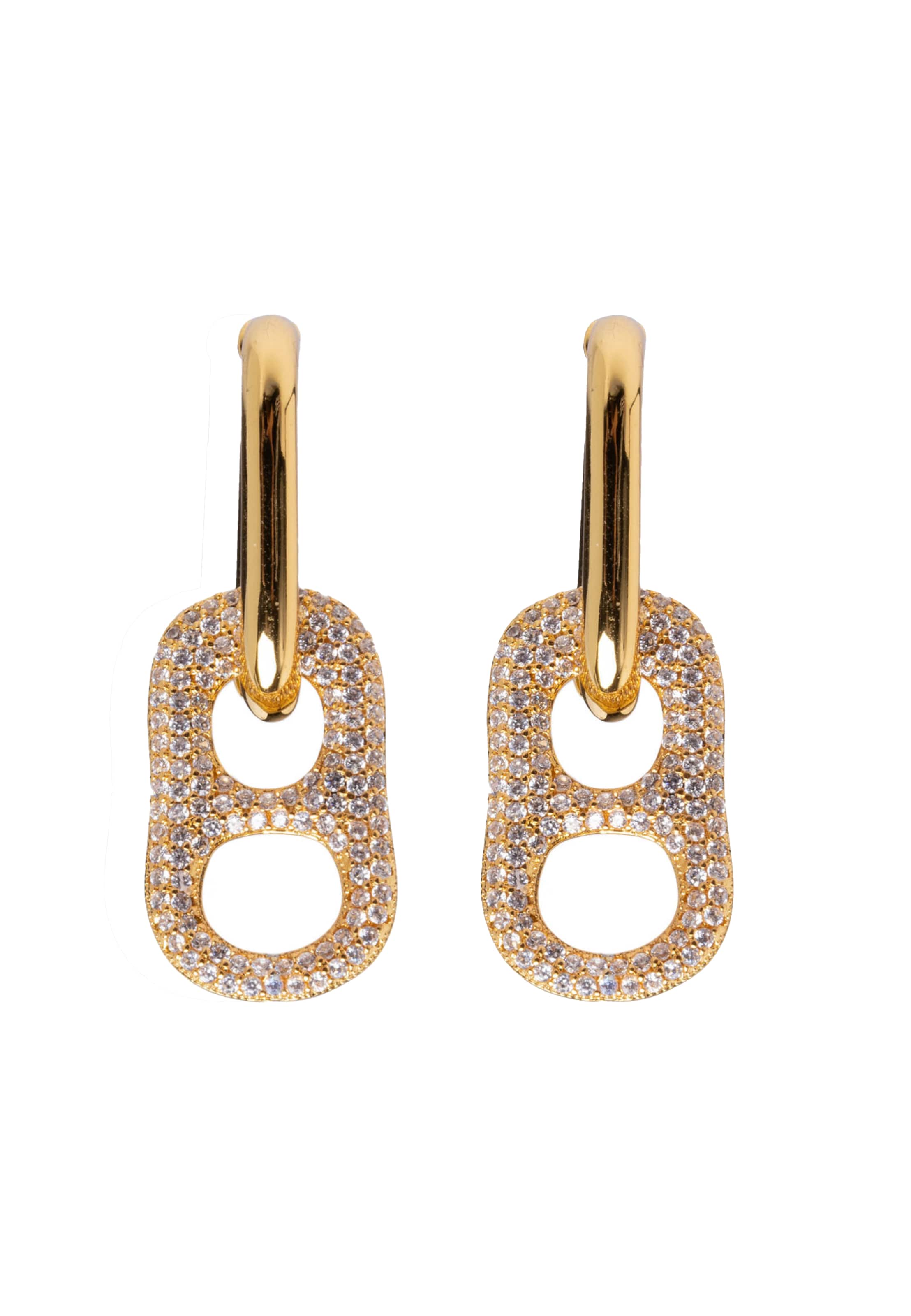FILIPPA FIRENZE Earrings 'Dolce far Niente' in Gold: front