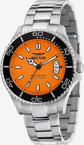 SECTOR Analog Watch in Orange: front