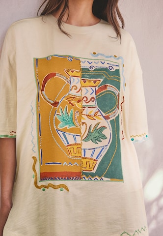 T-shirt Next en beige