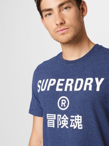 Superdry Shirt in Blue