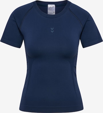 Hummel Funktionsbluse i blå: forside