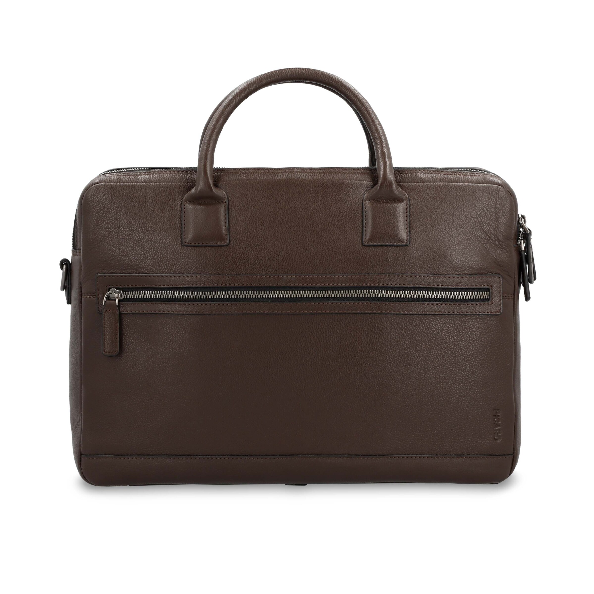 Picard Aktentasche 'Paolo' in Braun: Vorderseite