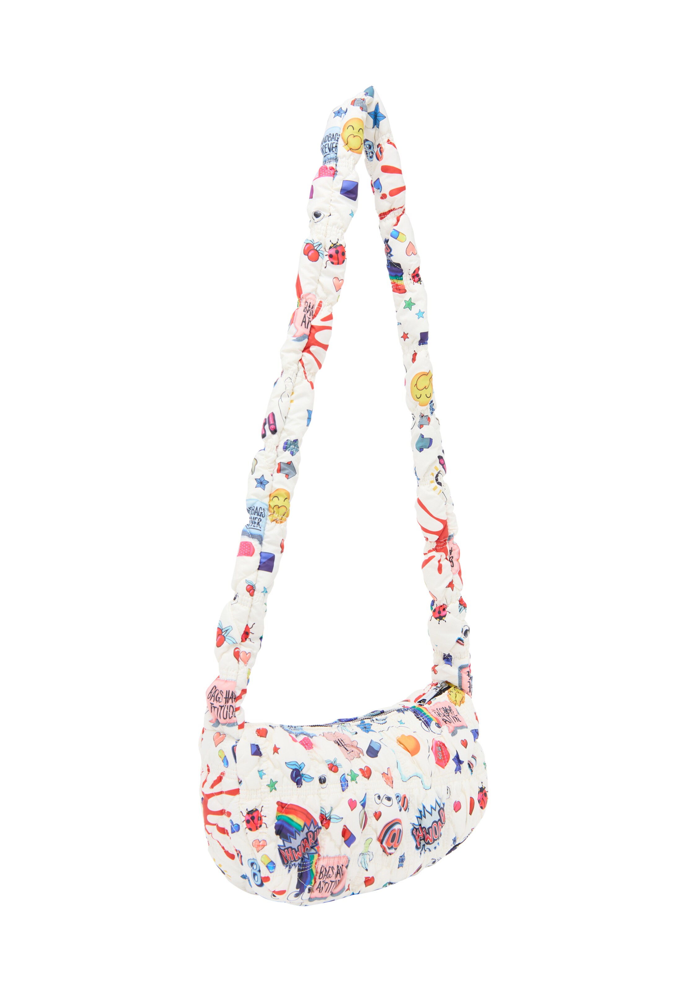 balts MYMO Pleca soma 'Pop Eyetheme'