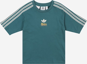 žalia ADIDAS ORIGINALS Marškinėliai: priekis