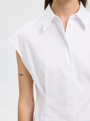 Camicia da donna di SELECTED in bianco
