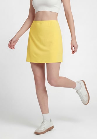 MYMO - Falda en amarillo: frente
