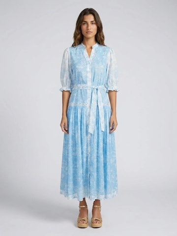 Robe 'Robe Longue Natalia' Miss June en bleu : devant
