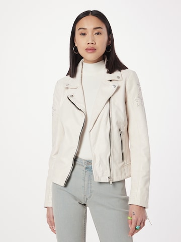 Gipsy Between-Season Jacket 'Wana' in White: front