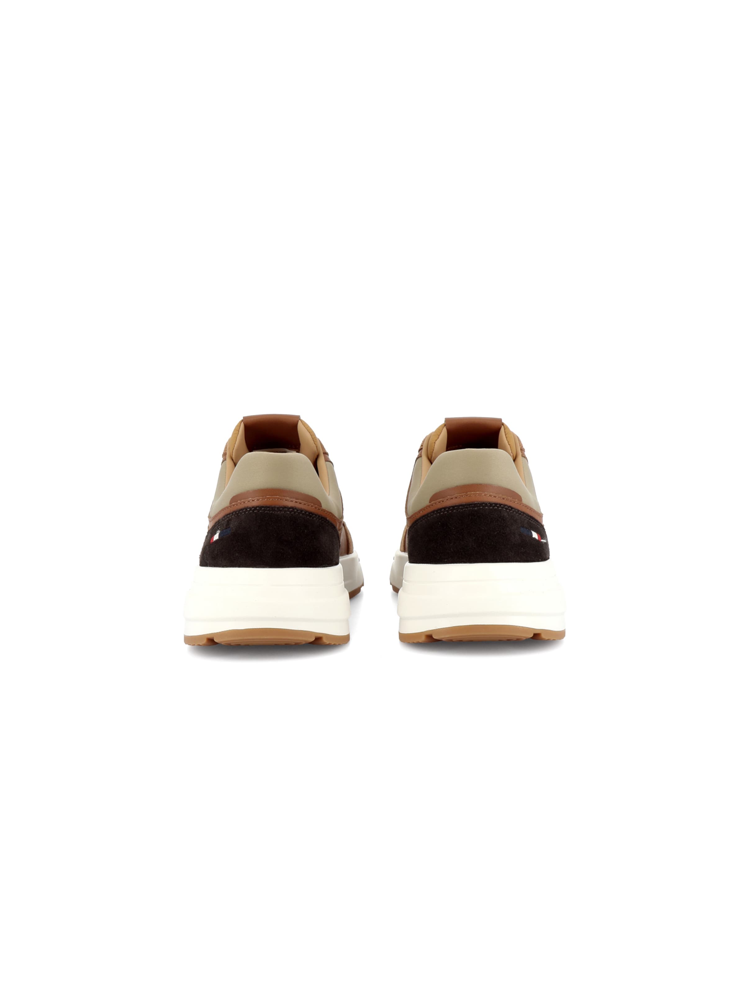 Baskets basses 'Parker' US POLO ASSN. en marron