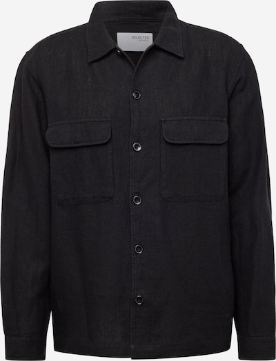 SELECTED HOMME Button Up Shirt 'MADS' in Black, Item view