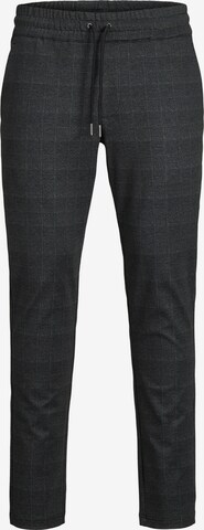 Jack & Jones Plus Regular Trousers 'Will' in Black: front