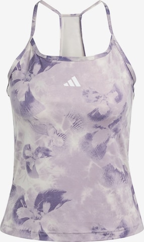 ADIDAS PERFORMANCE Sports Top 'Train Essentials' in Purple: front